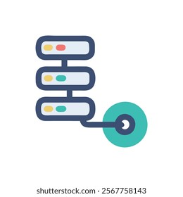 Data Link Icon for Connectivity Solutions