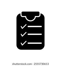 Data List icon. Engineering and manufacturing icon