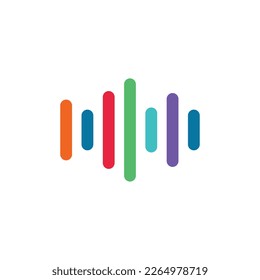 Data loading or buffering icon vector logo design