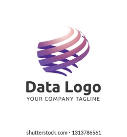 Data logo template
