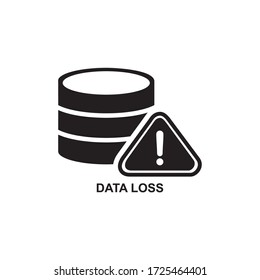 ICONO DE PÉRDIDA DE DATOS , ICONO DE PELIGRO DE DATOS