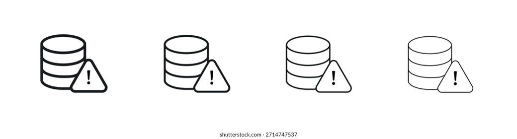 Data loss icon Eps10. icons graphic design