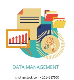 Data Management concept