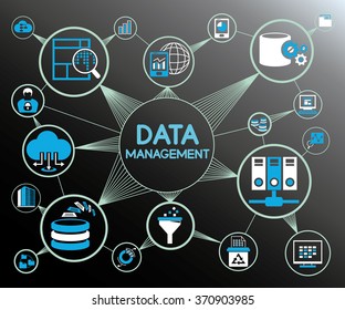 379,421 Data management icons Images, Stock Photos & Vectors | Shutterstock