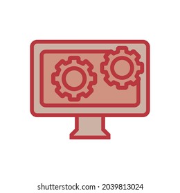 data management icon, project management vector