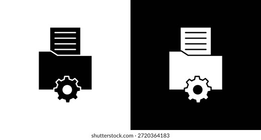 Ícones de gerenciamento de dados para projetos de design gráfico e Web