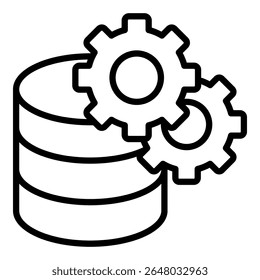 Data Management Simple Vector Icon Collection