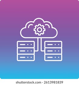 Data Management vector icon. Can be used for printing, mobile and web applications.
