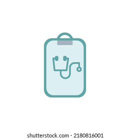 Data Medical icon suitable for application, web, or other