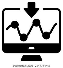Data Mining Icon illustration, for uiux, infographic, etc