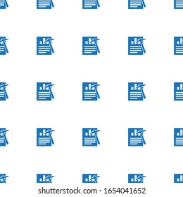 Data mining icon pattern seamless isolated on white background. Editable filled Data mining icon. Data mining icon pattern for web and mobile.