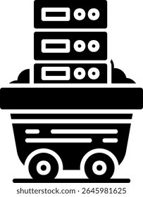 Data Mining New Creative Vector Icons Design
