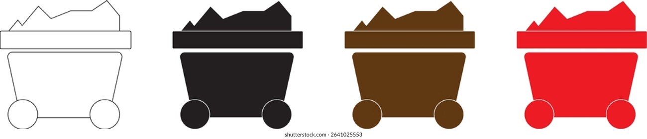 Data mining web banner icons for business and organizations. Data collection, process, classification, database, data analysis and evaluation.