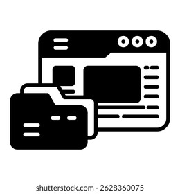 Symbol für gemischte Symbole. Einfaches Vektorsymbol-Design im Glyphenstil. Bearbeitbares Vektorformat