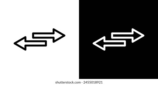 Icono de transferencia de datos y dinero en Vector