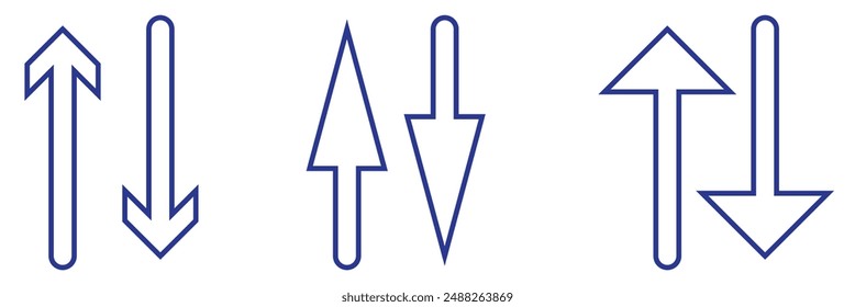 Data and Money Transfer Icon Set in Vector