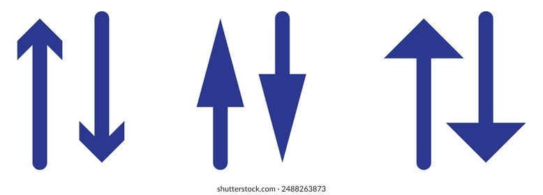 Data and Money Transfer Icon Set in Vector