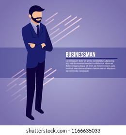 data network businessman concept