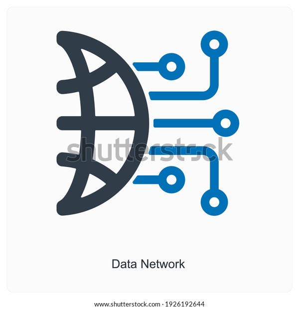 Data Network Network Icon Concept Stock Vector (Royalty Free ...