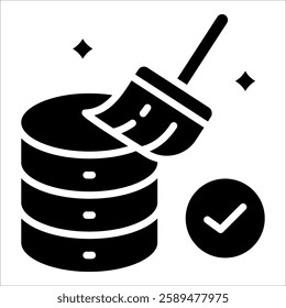 Data Normalization Icon Element For Design