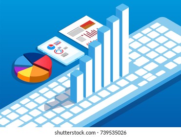 Data on the keyboard