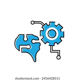 Data Pattern Vector Illustrtaion Icon Design