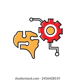 Data Pattern Vector Illustrtaion Icon Design