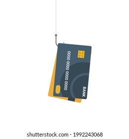 Data Phishing Hacking Online Scam Credit Card Fraud Concept