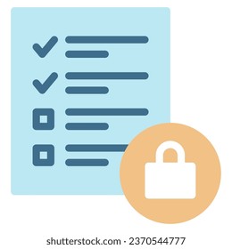Auditoría de iconos de cumplimiento de normas de privacidad de datos y cumplimiento de normas