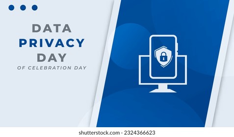 Data Privacy Day Celebration Vector Design Illustration for Background, Poster, Banner, Advertising, Greeting Card