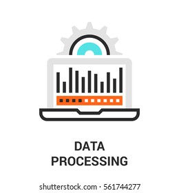 data processing icon.