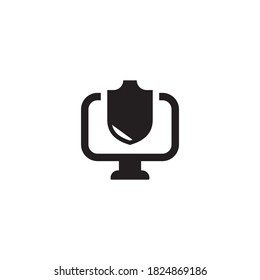 data protect vector icon design template