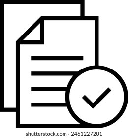 data protection icon. Thin linear style design isolated on white background