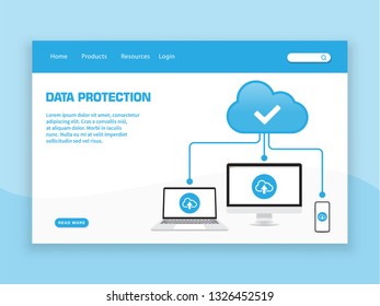 Data Protection Landing Page