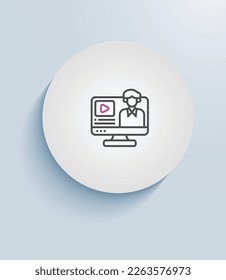 Data Protection Regulation icon vector design