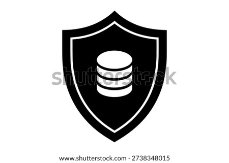 data protection shield icon signifying safeguarding of digital information