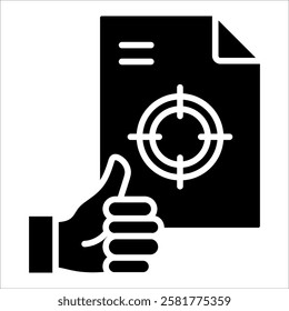 Data Quality Icon Element For Design