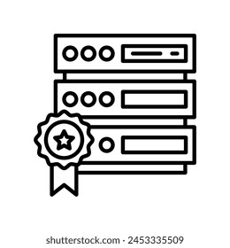 Data Quality  icon in vector. Logotype
