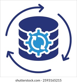 Data Recovery Icon Element For Design