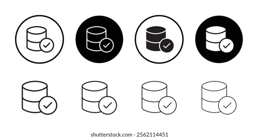 Data Recovery icon Outline vector for web ui