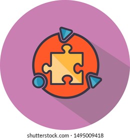 data recovery icon. vector graphics