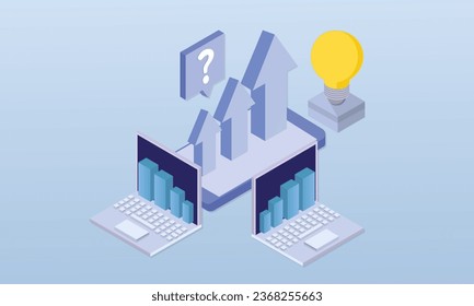 Data release.on blue background.3D design.isometric vector design Illustration.