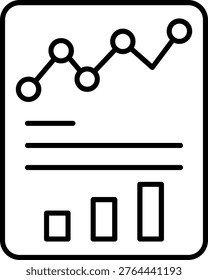 Data Research Icon Vector Element