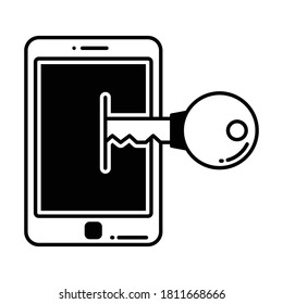 
Icono vectorial de estilo de media seguridad de datos que puede modificar o editar fácilmente
