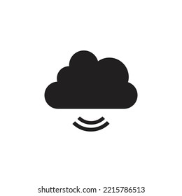data scatter icon. data send symbol. black and white background isolated vector design. for application design, web, etc.