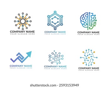 Data Science and Analytics Logo Collection
