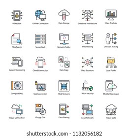 Data Science Flat Icons