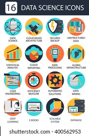 Data science icons