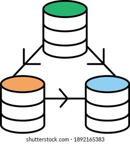 Data Science Illustration Vectors useable icons