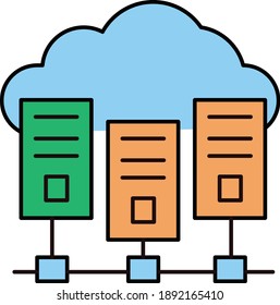 Iconos de ilustraciones de ciencia de datos Vectores utilizables